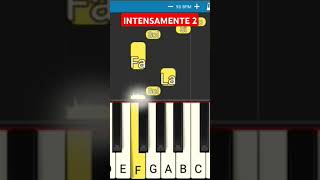 Intensamente 2  piano tutorial [upl. by Yetty]