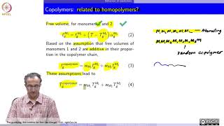 Lecture 27  Copolymers 2 [upl. by Madge]