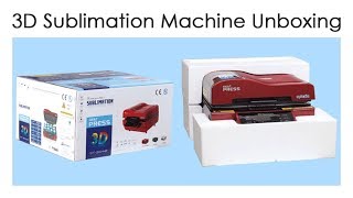 3D Sublimation Vacuum Machine Unboxing [upl. by Aros284]