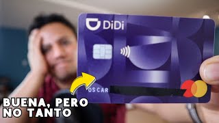 La nueva Tarjeta de Crédito de Didi  Review de la Didi Card [upl. by Annabela]