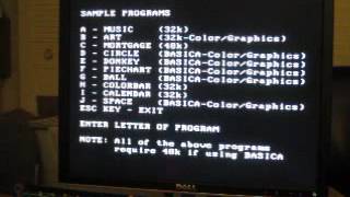 PCDOS  MSDOS 10 running on the MCL86 microsequencer 8088 FPGA core [upl. by Dasie]