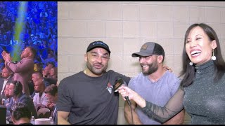 Eddie Alvarez Chad Mendes React To Conor McGregor Watching Ringside BKFC [upl. by Esinev]