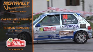 OBC CAPPELLARI  DUJMAN  43° Rallye San Martino di Castrozza e Primiero 2023  PS4 Manghen [upl. by Demitria]