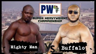 Pro Wrestling Africa Superheavyweight Championship Match First PWA Superheavyweight Champ Crowned [upl. by Marucci550]