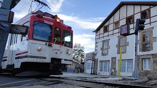 El eléctrico de Guadarrama a su paso por Cercedilla [upl. by Roland]