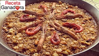 Paella de marisco  Receta ganadora [upl. by Sessylu703]