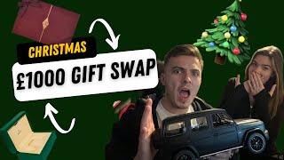 £1000 GIFT SWAP WITH MY FIANCÉ [upl. by Farrah]