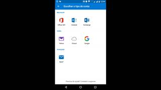 Configuração de conta de email IMAP em Outlook Android [upl. by Codie942]