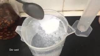 How to make Insecticidal Soap with OHN [upl. by Merrili]