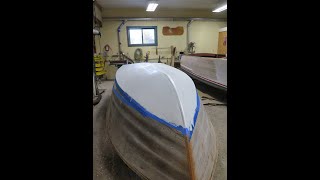 1956 Chris Craft Sportsman 5200 Bottom Prime Milestone 1 24 2020 Snake Mountain Boatworks LLC [upl. by Yajiv196]