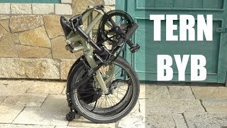 Tern BYB bring your bike  Faltrad mit neuem Faltsystem [upl. by Ailongam51]