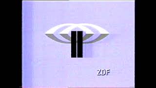 ZDF Logo Standbild Dia frühe 80er [upl. by Arreik]