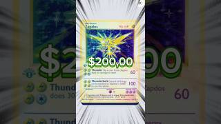 Pokémon Base Set  Zapdos 1st Edition Revealed pokemon pokemoncards pokemontcg [upl. by Neeuq]