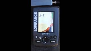 lowrance elite4X [upl. by Lundberg]