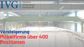 Versteigerung Karl W Niemann GmbH amp Co KG I IVG [upl. by Fougere]