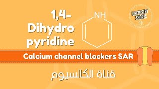 Calcium channel blockers 🧪14Dihydropydrine  ⚕️Medicinal Chemistry [upl. by Natividad221]