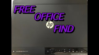 HP OFFICE JET PRO 6230 OFFICE FIND [upl. by Atims]