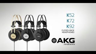 Meet the New K92 K72 and K52 ClosedBack Headphones [upl. by Ardnuassak]