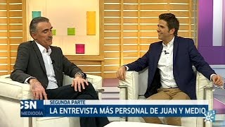 Noticias Canal Sur  La entrevista más personal de Juan y Medio Completa [upl. by Esnohpla]