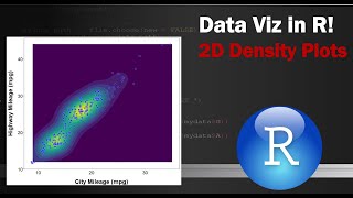 DATA VISUALIZATION IN R  2D Density Plots in ggplot [upl. by Llennyl]