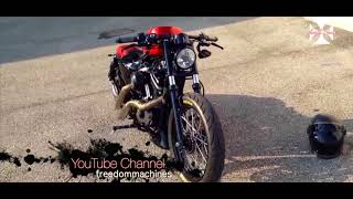 THE BEST 10 Harley Davidson Sportster 883  Chopper  Bobber  Custom Bike Compilation [upl. by Nahsyar]