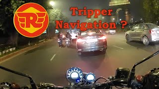 How to connect Tripper Navigation with mobile in Royal Enfield motorcycles  Tripper Installation [upl. by Fishbein]