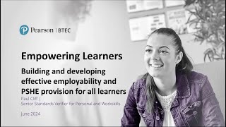 BTEC Workskills and Personal Growth and Wellbeing Session 1 Developing Effective Provision [upl. by Ribble]