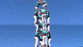 Castellers de Vilafranca  4d8  Clapham Common Londres 2013 [upl. by Egan]