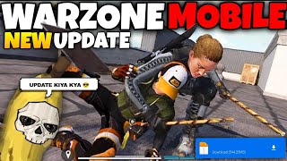 NEW UPDATE GAMEPLAY IN INDIA 🇮🇳 WAITING FOR WARZONE MOBILE GLOBAL RELEASE 🙂 [upl. by Gregrory]