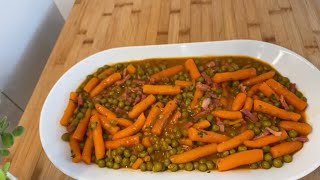 Tajine de petit pois carotte [upl. by Kulda]