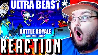 Pokemon Battle Royale ULTRA BEASTS Collab Loud SoundFlashing Lights 👽 amp Explained REACTION [upl. by Trilby351]