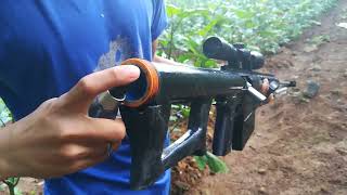 Marble alcohol PVC gun best design DIY Barret m82a1 [upl. by Seve]