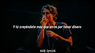 Canserbero  Tiempos de Cambio  Letra  Lyrics [upl. by Ardnosak]