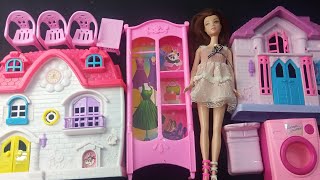 Disney princess dream doll house Toys video  302 minutes Satisfying with Unboxing Disney doll [upl. by Harrell]