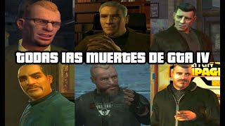 TODAS LAS MUERTES DE GTA IV amp EFLC [upl. by Ennaid739]