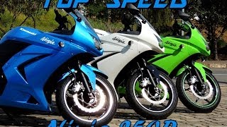 KAWASAKI NINJA 250  TOP SPEED HD [upl. by Sikorski]