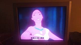 Pocahontas 1996 VHS Just Around The Riverbend Scene [upl. by Tedmund]