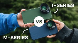 Moment TSeries vs MSeries Lenses  iPhone 15 Comparison [upl. by Broek]