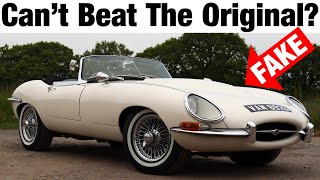 Is This Fake Jaguar EType BETTER Than The Original Triple C Challenger Replica Road Test [upl. by Nauqaj737]