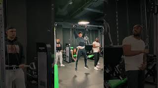 Hardest Muscle Ups ever 🤯 comedy fail workout mrsus patrox motivation training [upl. by Shulins]