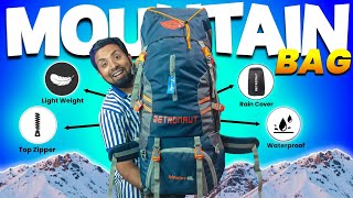 ⚡Mountain Bags Under 1000🔥 Budget Trekking Backpack  Flipkart Bags Review  Engîneer Bagwala [upl. by Ahseiyt]