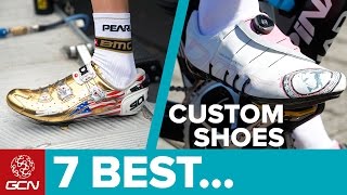 7 Awesome Custom Cycling Shoes [upl. by Ytirahc]