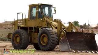 FIAT ALLIS FR15B LOADER WORKING [upl. by Arrekahs]