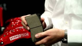 StopTech Street Performance Brake Pads Review  SEMA 2013 [upl. by Cassella]