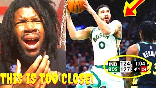 CELTICS VS PACERS REACTION 2024 BOSTON CELTICS VS INDIANA PACERS HIGHLIGHTS REACTION 2024 [upl. by Dolan]