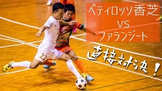 【奈良県フットサルリーグ2016 div1】ペティロッソ香芝 vs ファランジート【第7節首位攻防戦】 [upl. by Dnomra]