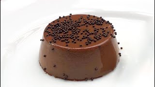 🍮 FLAN DE CHOCOLATE SIMPLES E FÁCIL DE FAZER [upl. by Avrenim]