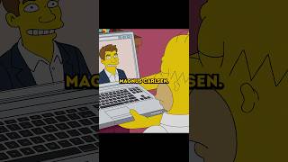 Magnus Carlsen gave advice to Homer😳 [upl. by Ruphina326]