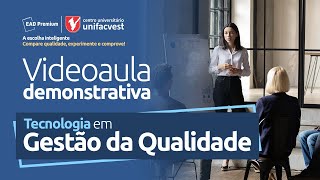 Tecnologia em Gestão da Qualidade  Qualidade e Produtividade [upl. by Pollux]