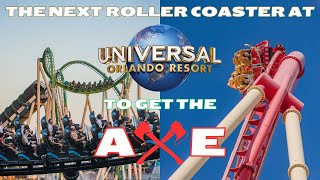 The Next Roller Coaster at Universal Orlando Resort to get the quotAxequot [upl. by Ymiaj]